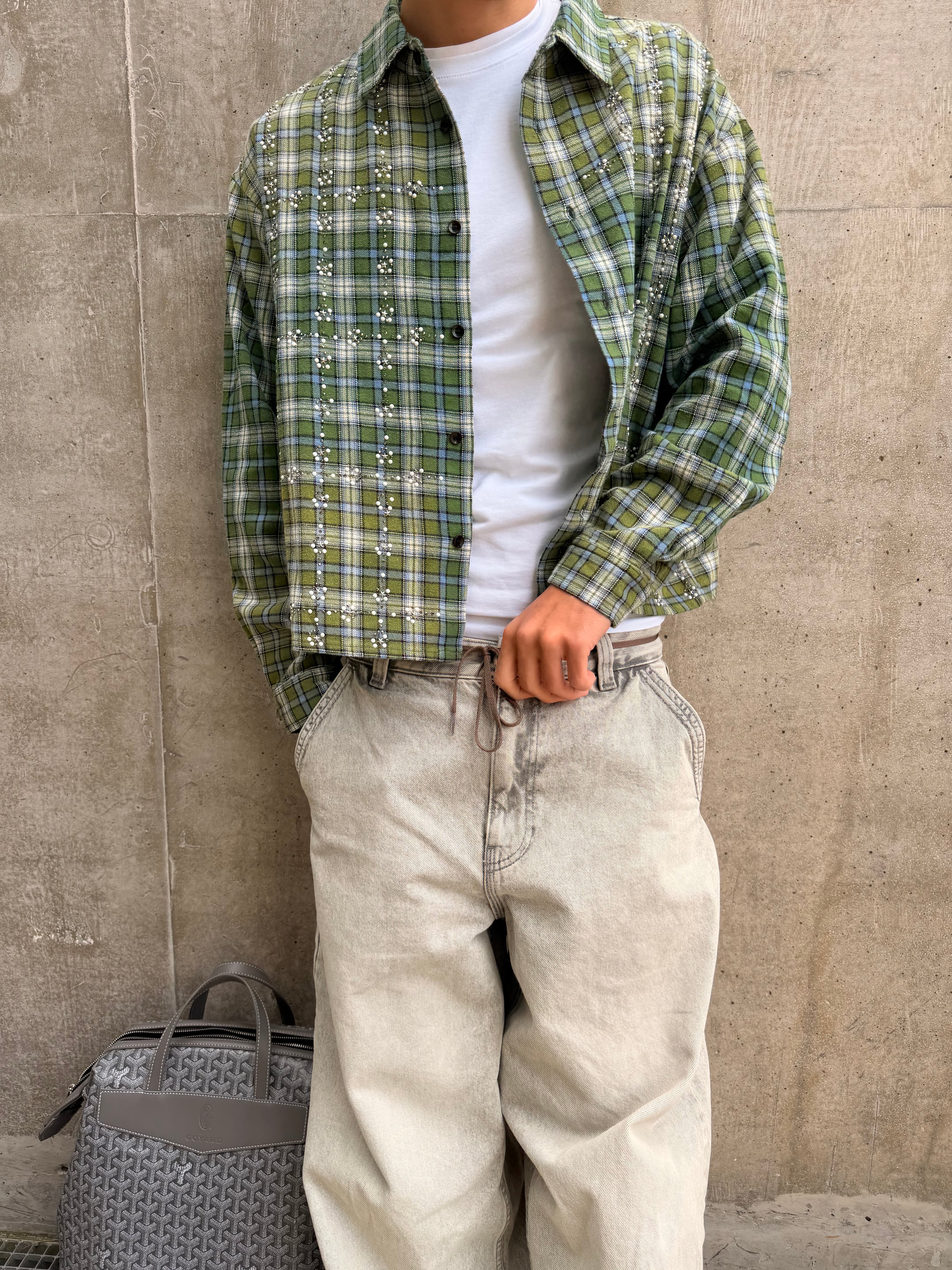 GREEN FLANNEL