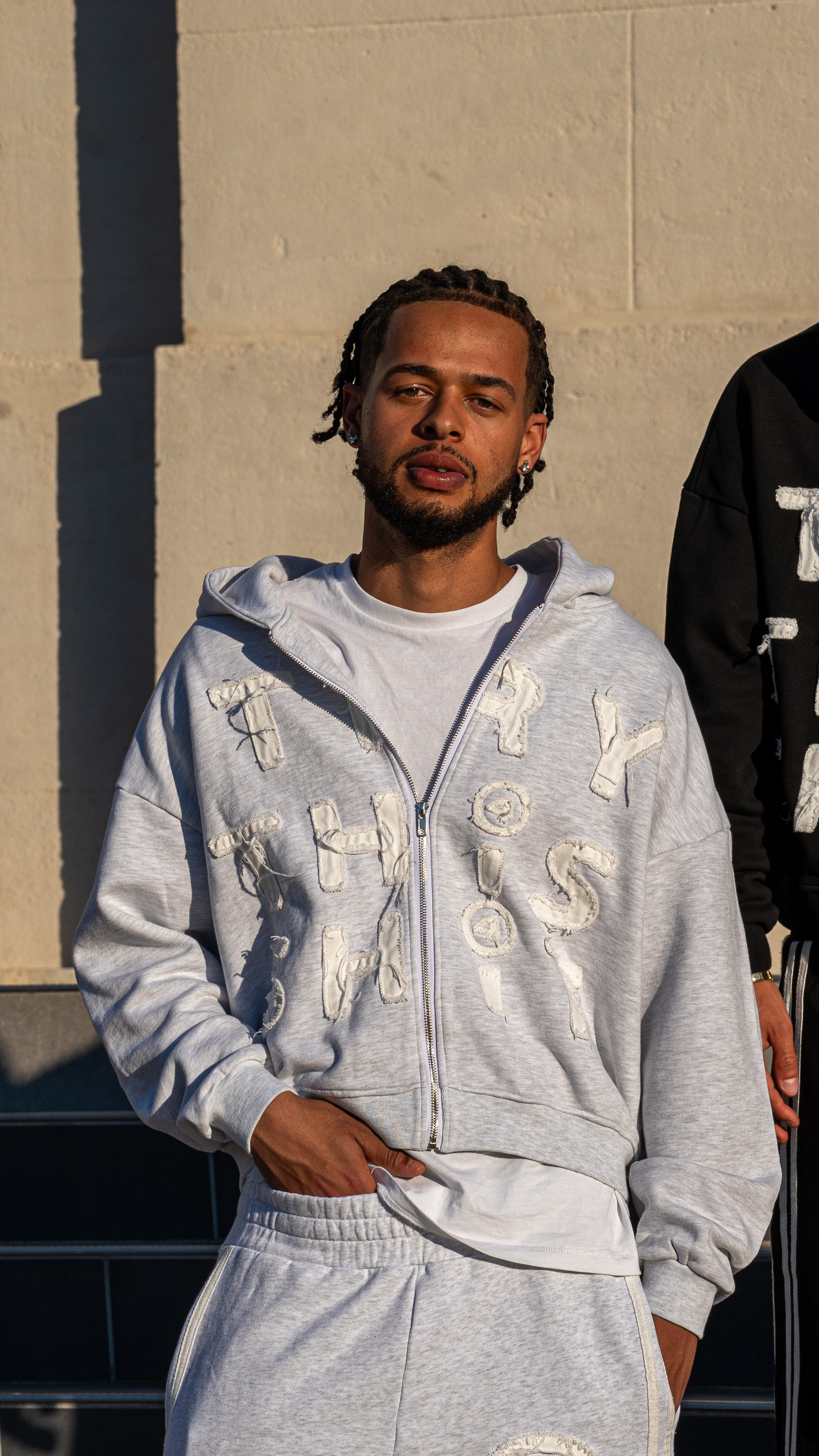 GREY ZIP