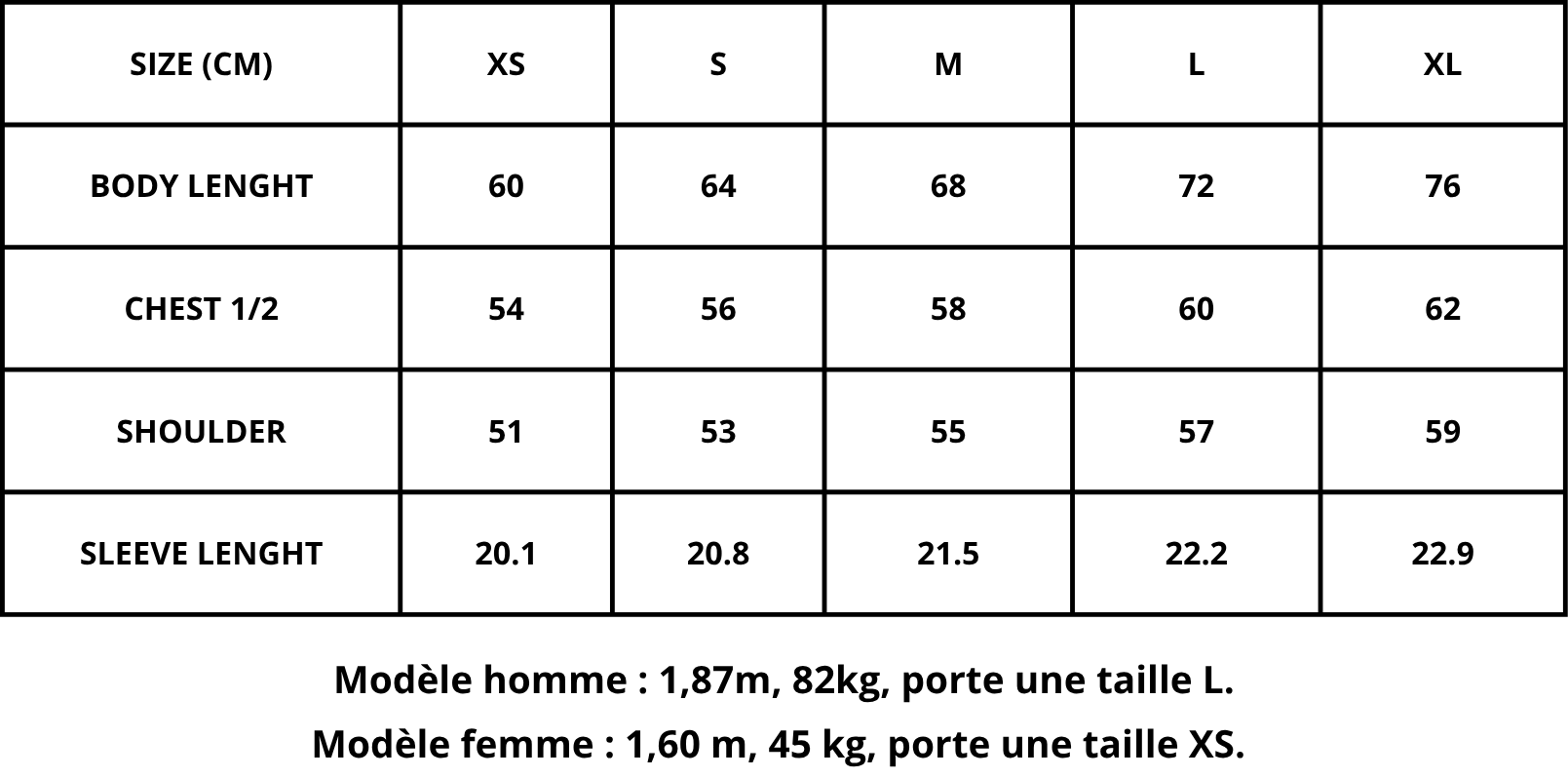 Size Guide